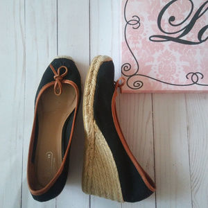 Coach Ireena Wedge Espadrilles SZ 8